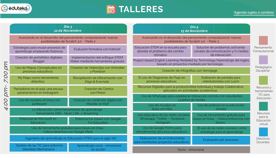 Agenda de Eduteka 2020